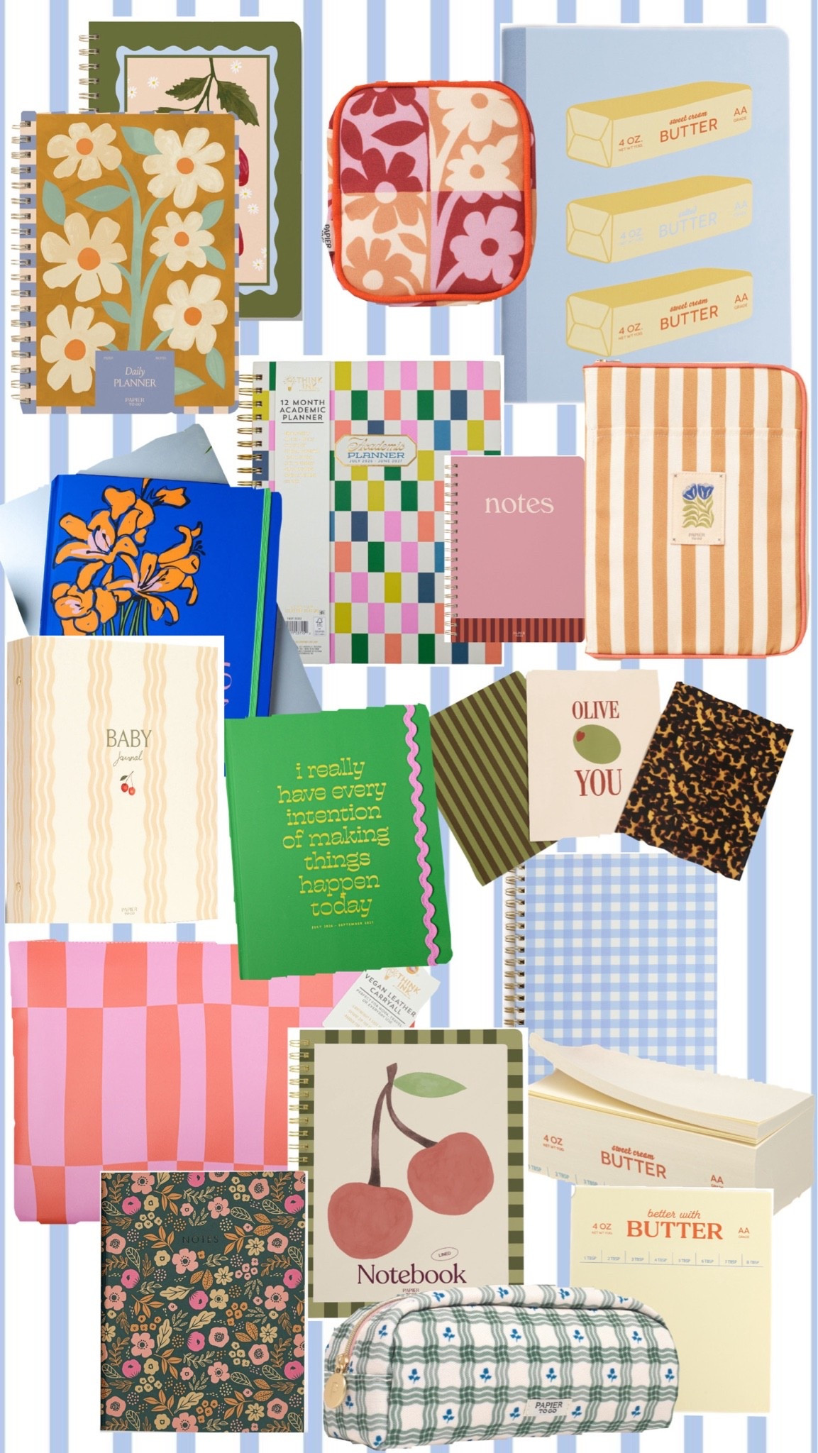 The cutest back to school stationary supplies