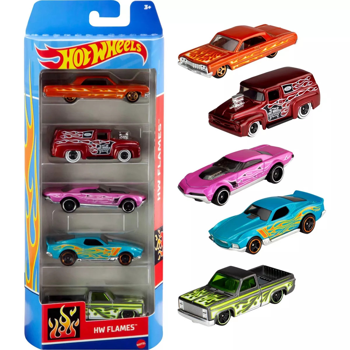 Hot Wheels Diecast  Cars -  5pk (Colors May Vary) | Target