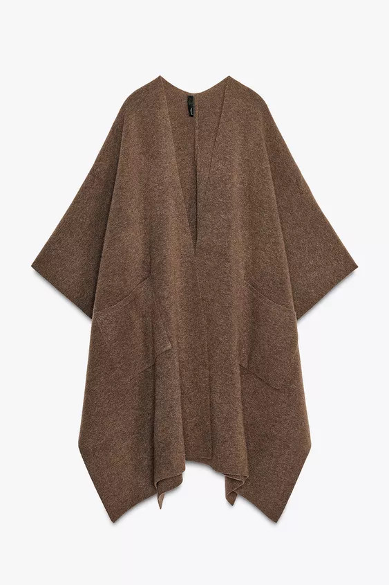 LANGE STRICKCAPE | Zara DE