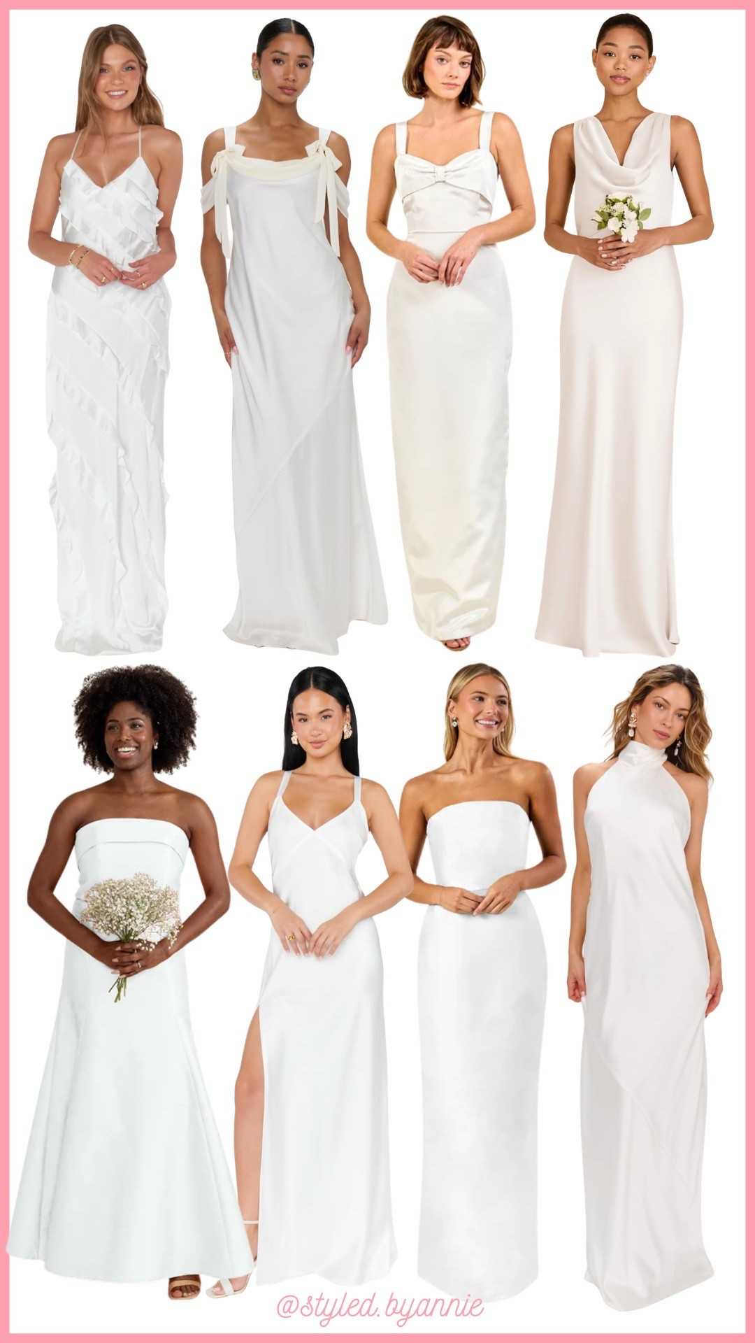 Also loving the white bridesmaids trend🤍

#wedding #bridesmaids #whitebridesmaids #bridesmaidsdress #weddingdress

#LTKWedding #LTKSaleAlert #LTKSeasonal