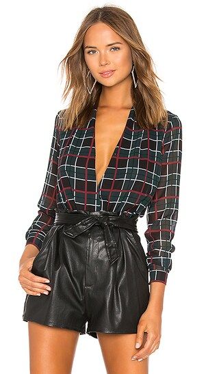 Lovers + Friends Get Down Blouse in Plaid | Revolve Clothing (Global)