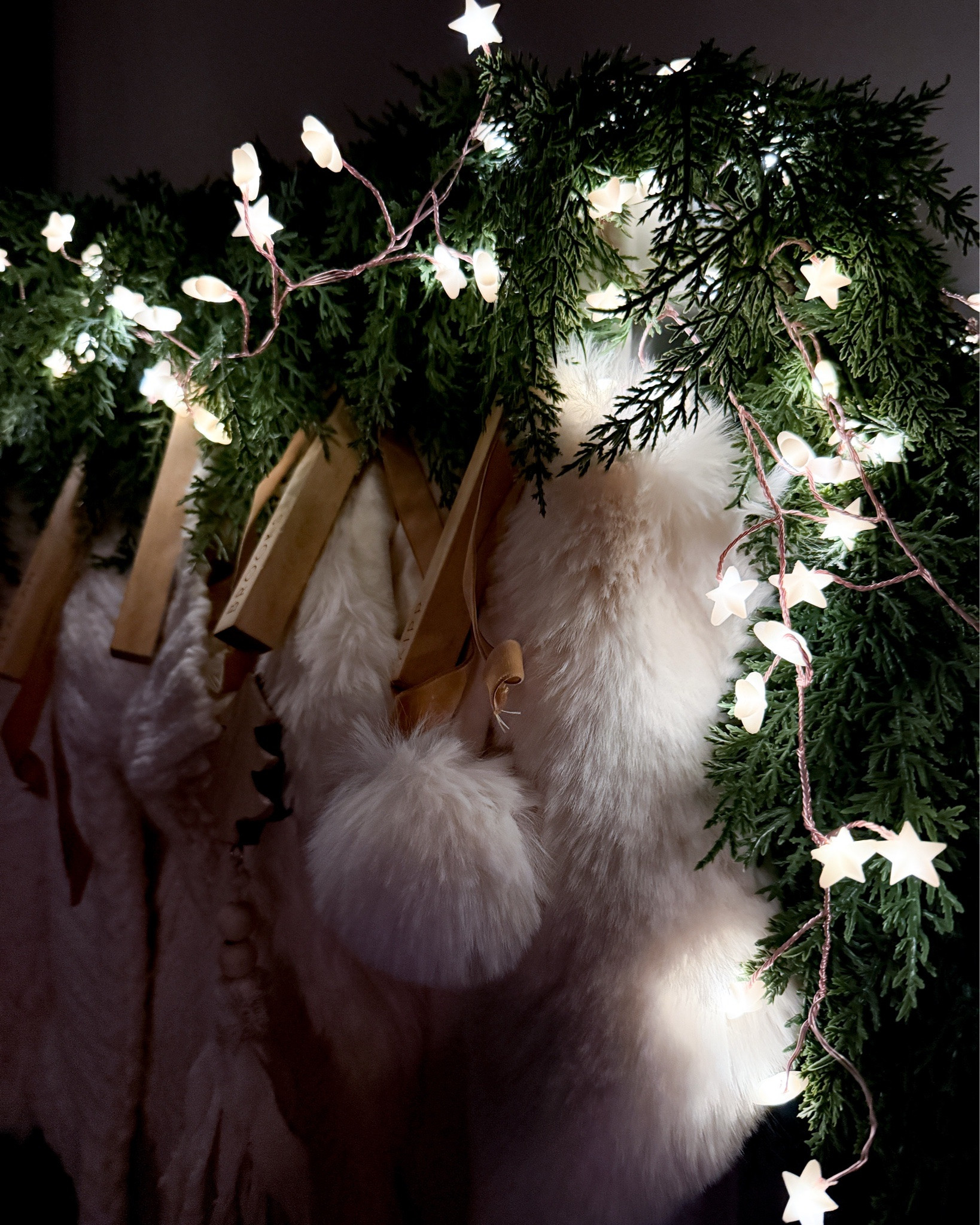 These little star lights were the surprise favorite of our holiday decorating this year. They’re soft, warm, & look magical once the sun goes down. Our version from Terrain sold out fast during Cyber Week, but I found a similar option that gives the same twinkly look for a lot less. Linking both options if you want to get on the waitlist or grab the affordable one since it’s actually still in stock.

star string lights - Christmas star lights - mini star twinkle lights - warm white holiday lights - cozy Christmas decor - garland lights - mantel Christmas decor - winter home decor ideas - festive lighting accents - holiday home styling - affordable Christmas lights - Terrain decor dupe - star fairy lights - holiday aesthetic ideas - twinkle light garland - Christmas mantel inspiration - warm cozy holiday home - stocking mantel decor - decorative string lights - holiday decorating essentials

#LTKSeasonal #LTKCyberWeek #LTKHoliday