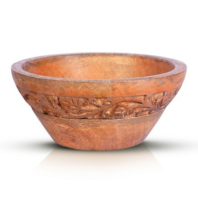 Mela Artisans Wooden Medium Finish Bowl | Target