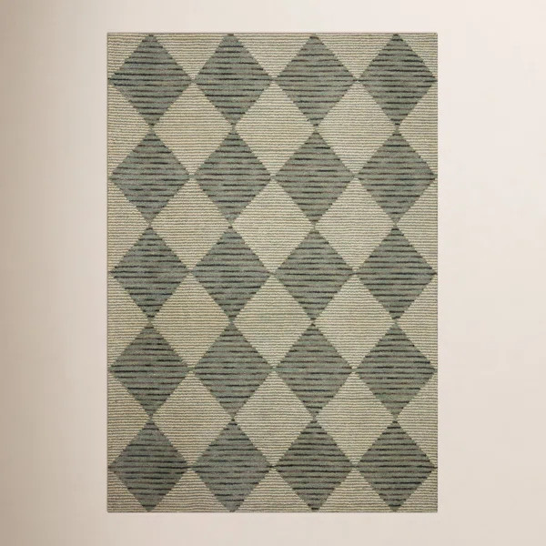 Chris Loves Julia x Loloi Francis Wool Spa/Granite Rug | Birch Lane