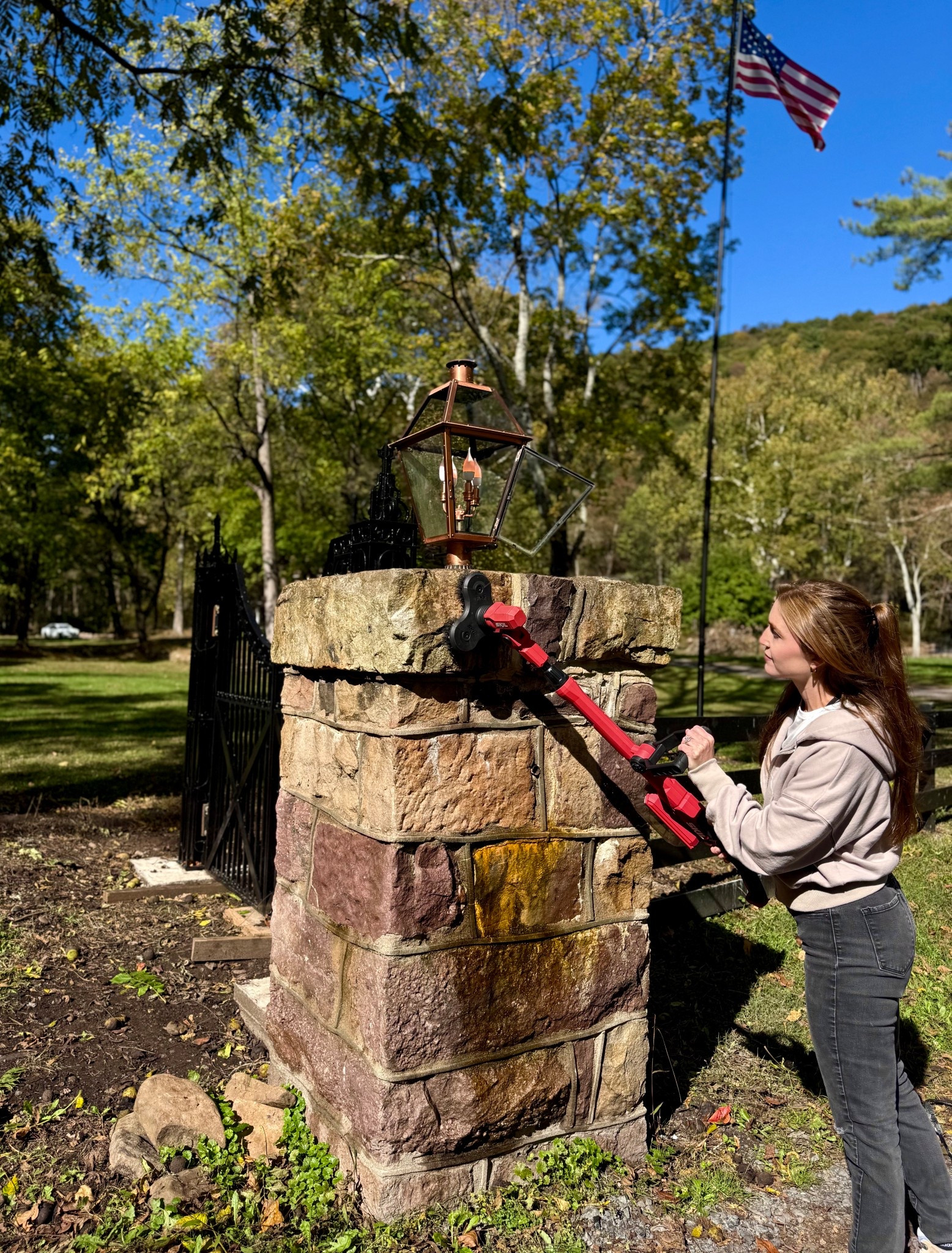 The best stone cleaning solution to use on Natural Stone! D/2 Biological Solution. #stonecleaner 

#LTKHome #LTKSeasonal