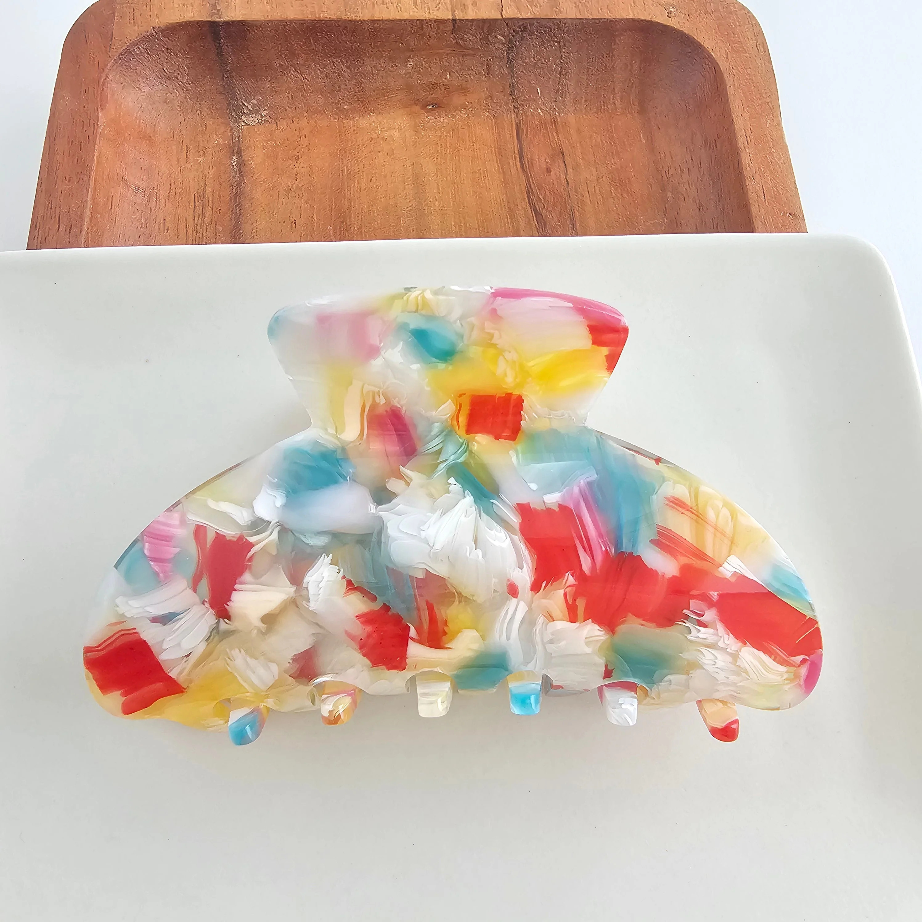 Candace Hair Claw - Technicolor | Spiffy & Splendid