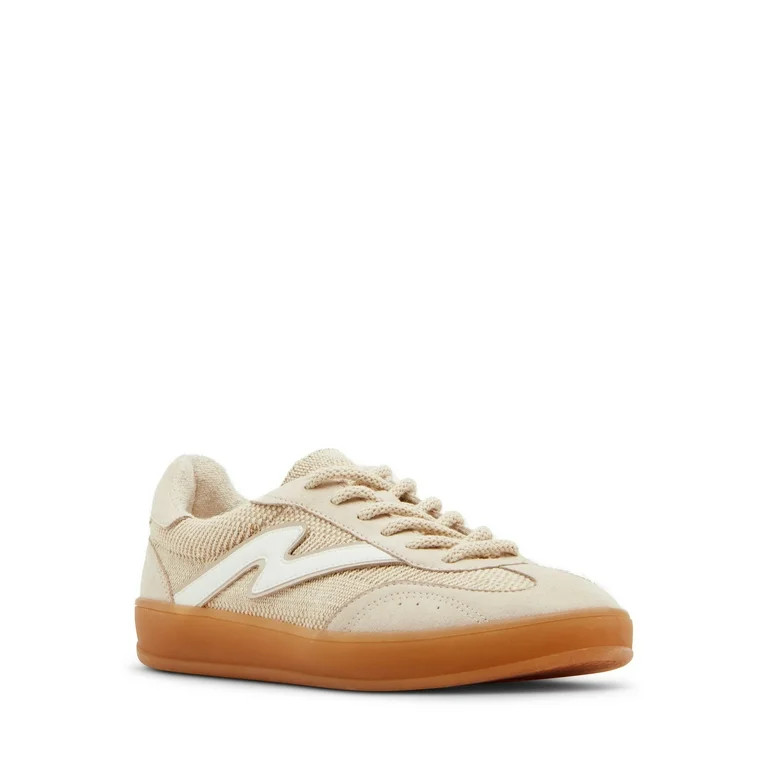 Madden Girl Women's Giia Lace-up Gum Sole Sneaker | Walmart (US)
