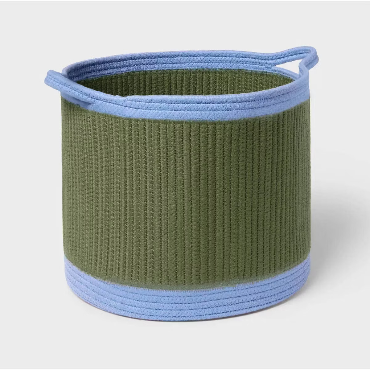Medium Coiled Rope Kids' Storage Basket Green and Blue - Pillowfort™ | Target