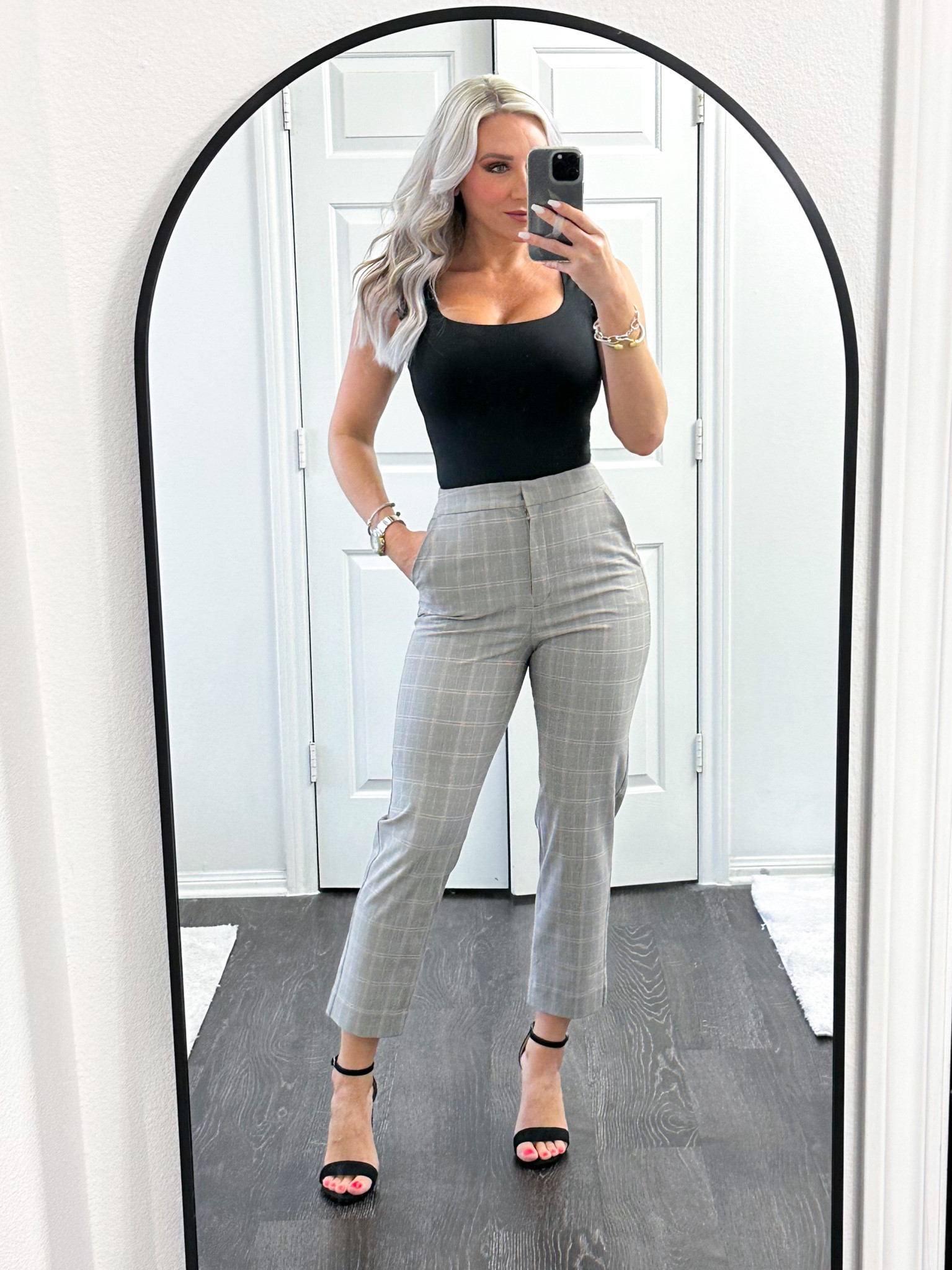 Shop high waisted plaid jeans Top Sellers