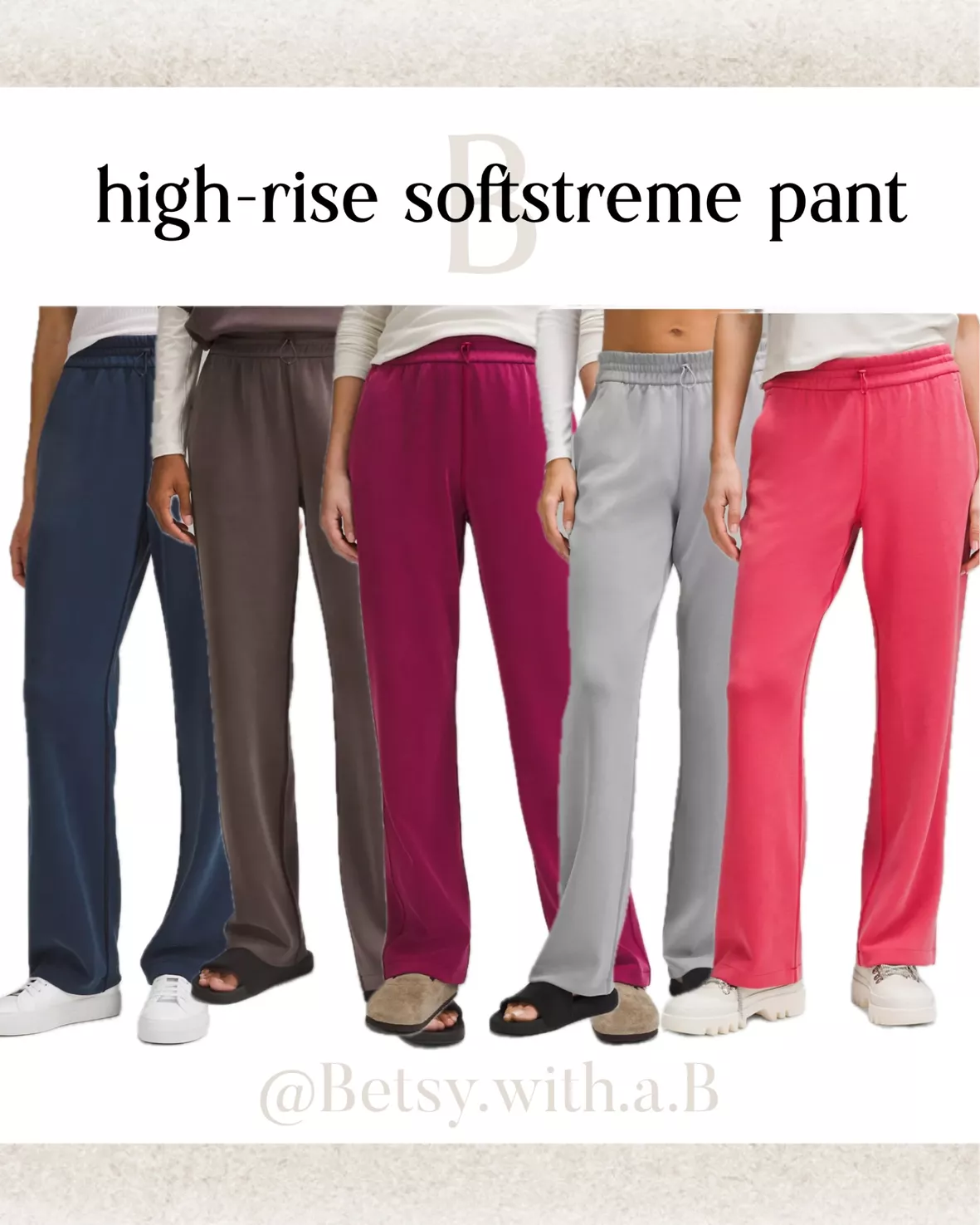 Lululemon Softstreme High-rise Pants Full Length