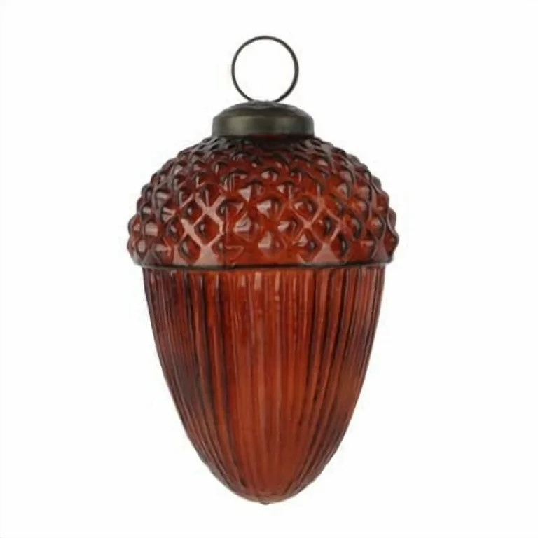 4" Brown Glass Acorn Ornament by Ashland® - Holiday and Christmas Home Decor | Walmart (US)