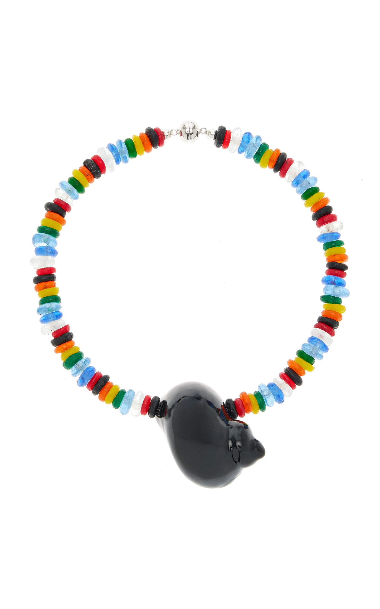 Zanzibar Enamel, Shell Beaded Necklace | Moda Operandi (Global)