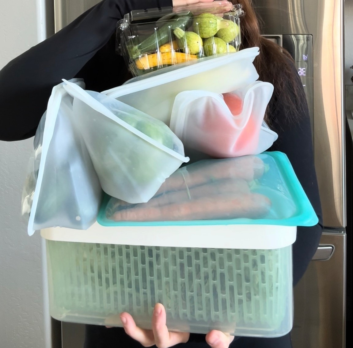 Best produce storage 🥬

#LTKSeasonal #LTKHome #LTKFindsUnder50