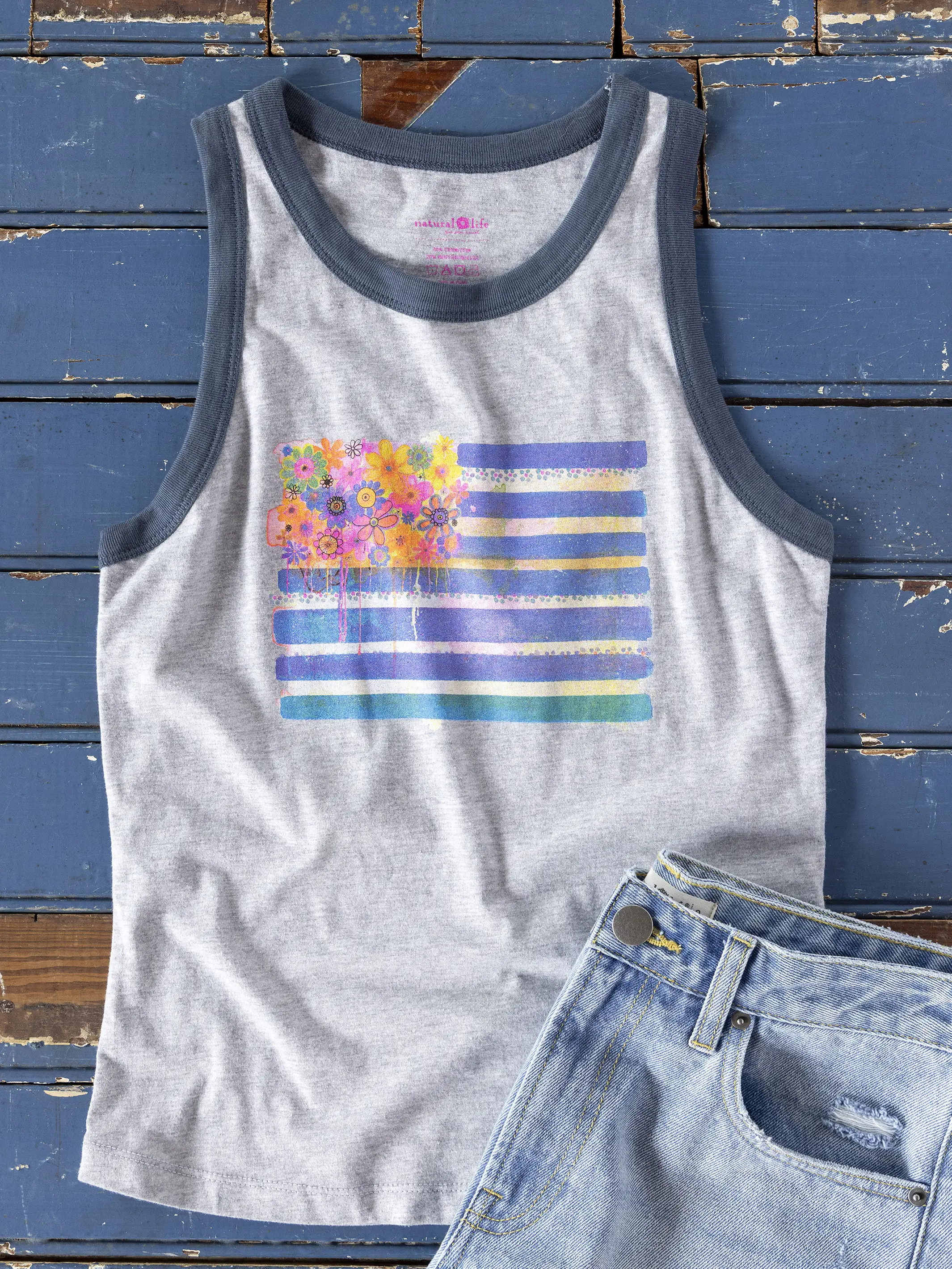 Ringer Tank Top | Natural Life