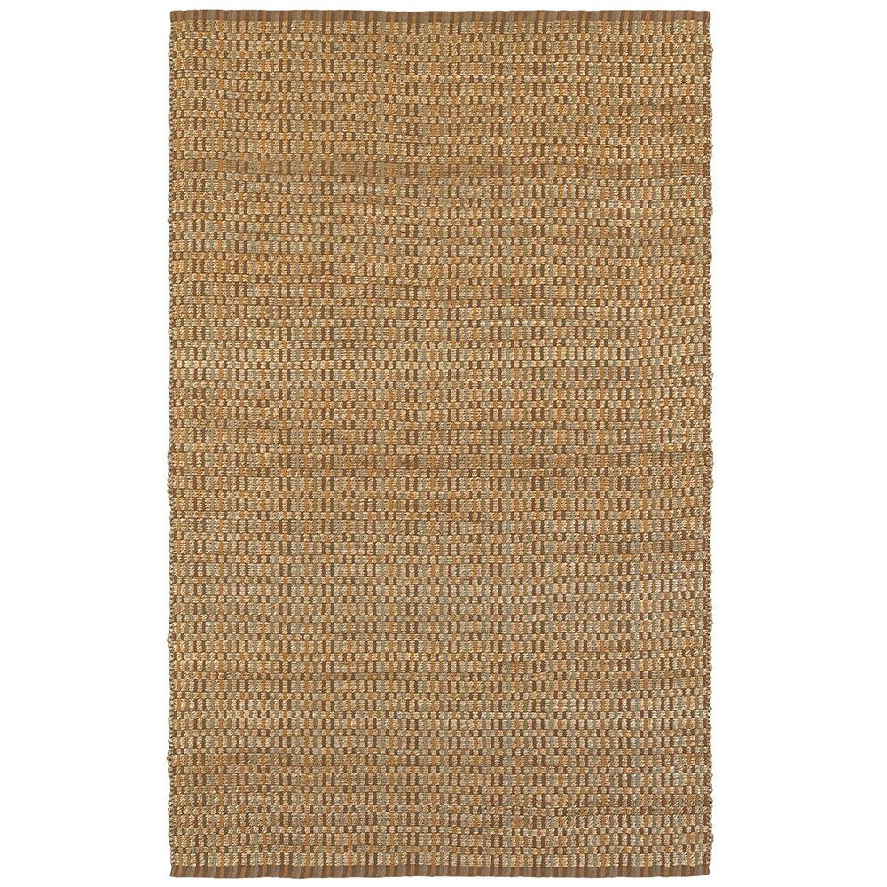 LR Home Rustic Beige/Brown 2 ft. x 3 ft. Checkered Natural Jute Area Rug, Beige / Brown | The Home Depot