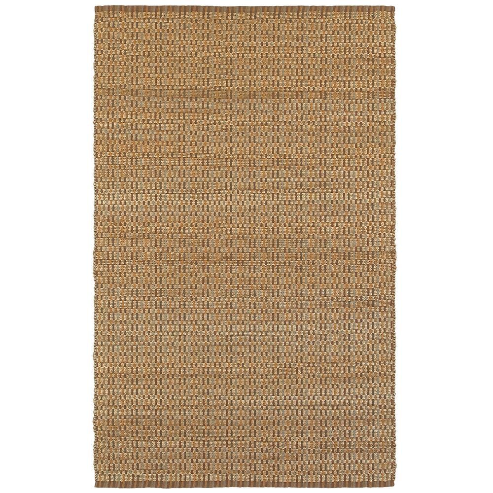 LR Home Rustic Beige/Brown 2 ft. x 3 ft. Checkered Natural Jute Area Rug, Beige / Brown | The Home Depot