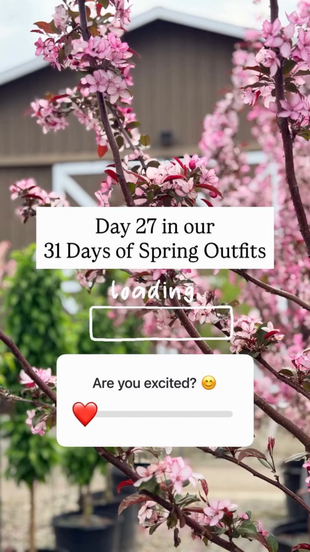 Day 27 in our 
31 Days of Spring Outfits