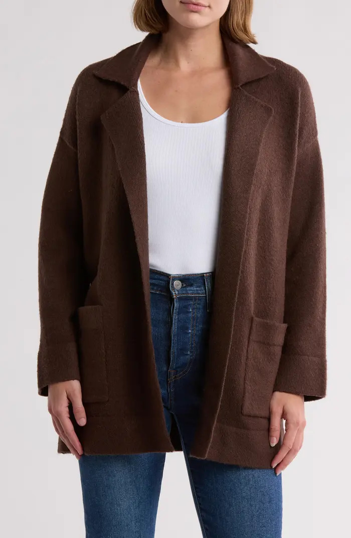 Open Front Cardigan Coat | Nordstrom Rack