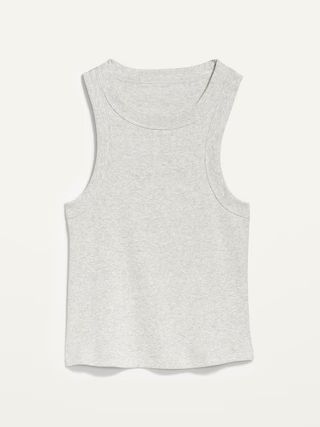 Snug Rib-Knit Cropped Tank Top for Women | Old Navy (US)
