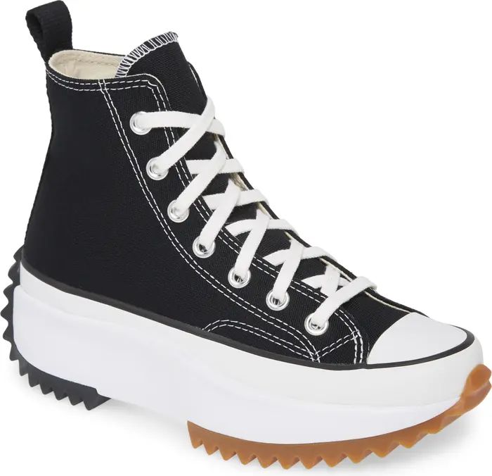 Chuck Taylor® All Star® Run Star Hike High Top Platform Sneaker (Unisex) | Nordstrom