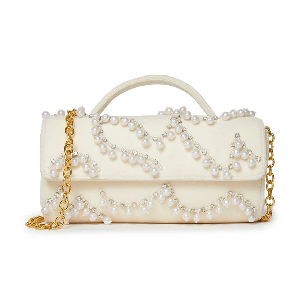 *PRE-ORDER* IVORY MINI TABITHA TOP HANDLE BAG | LELE SADOUGHI