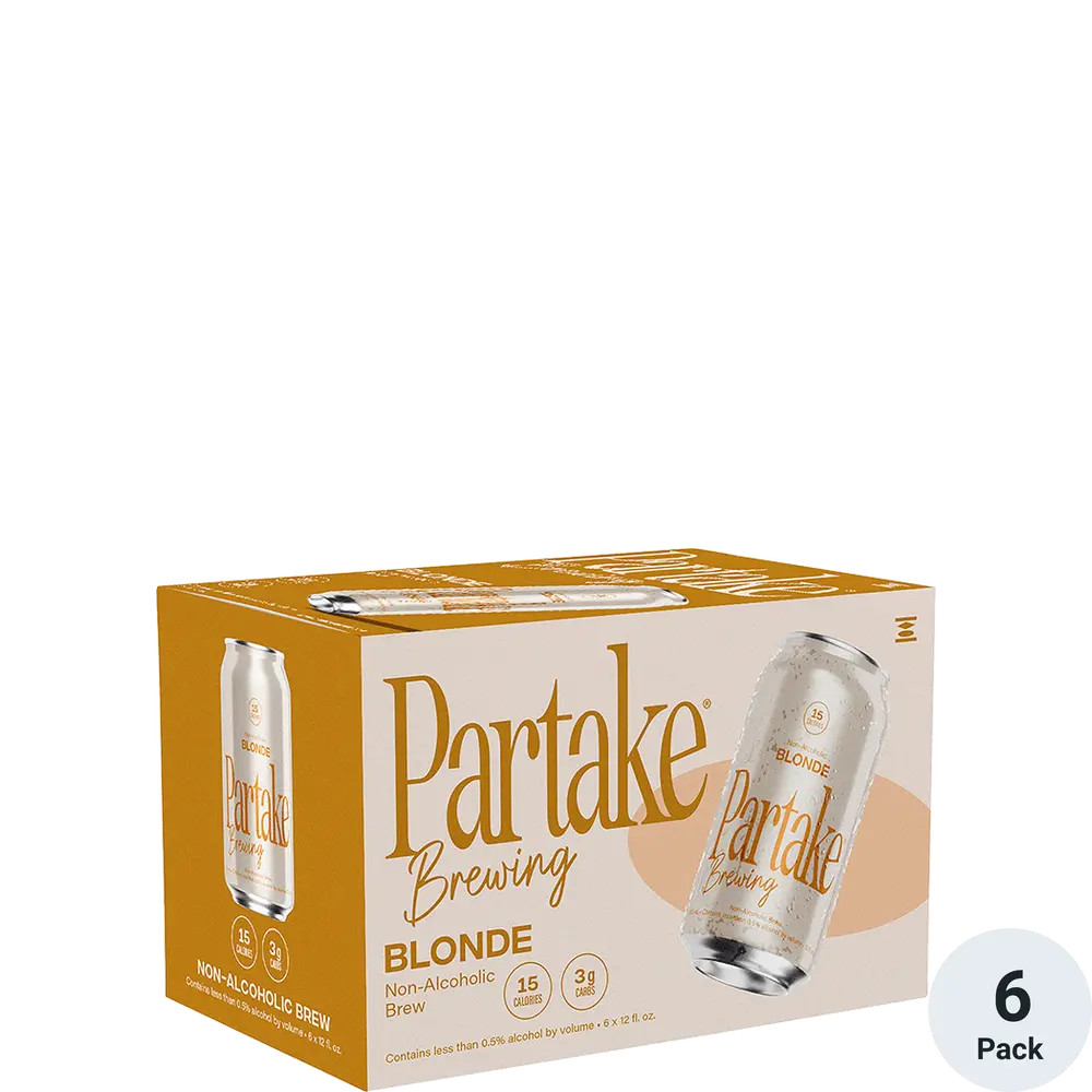 Partake Non-Alcoholic Blonde Ale | Total Wine