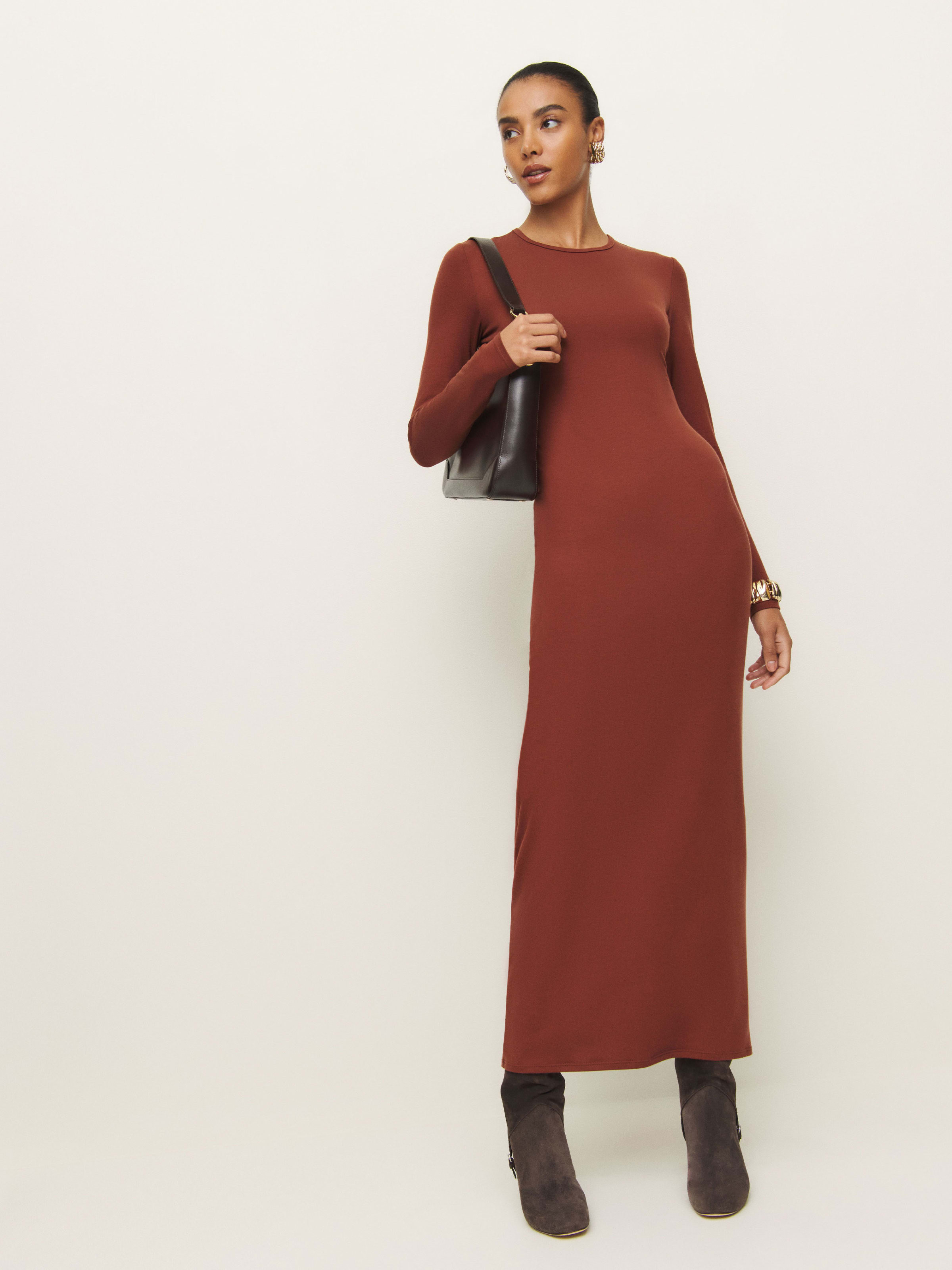 Tommie Knit Dress | Reformation (Global)