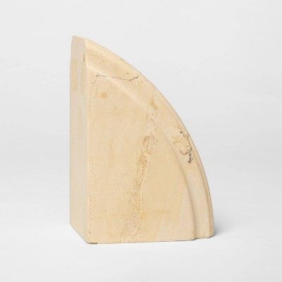 6.1" x 4" Decorative Limestone Bookend - Threshold™ | Target