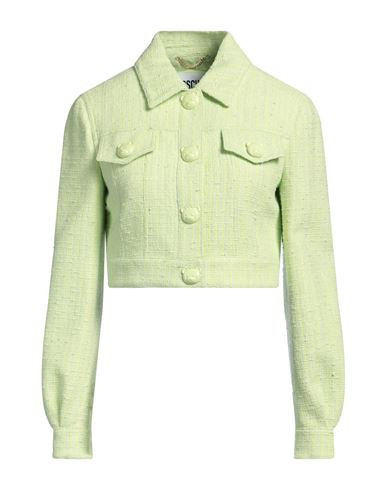 Moschino Couture Woman Blazer Lime green Size 6 Cotton, Polyamide | YOOX (US)