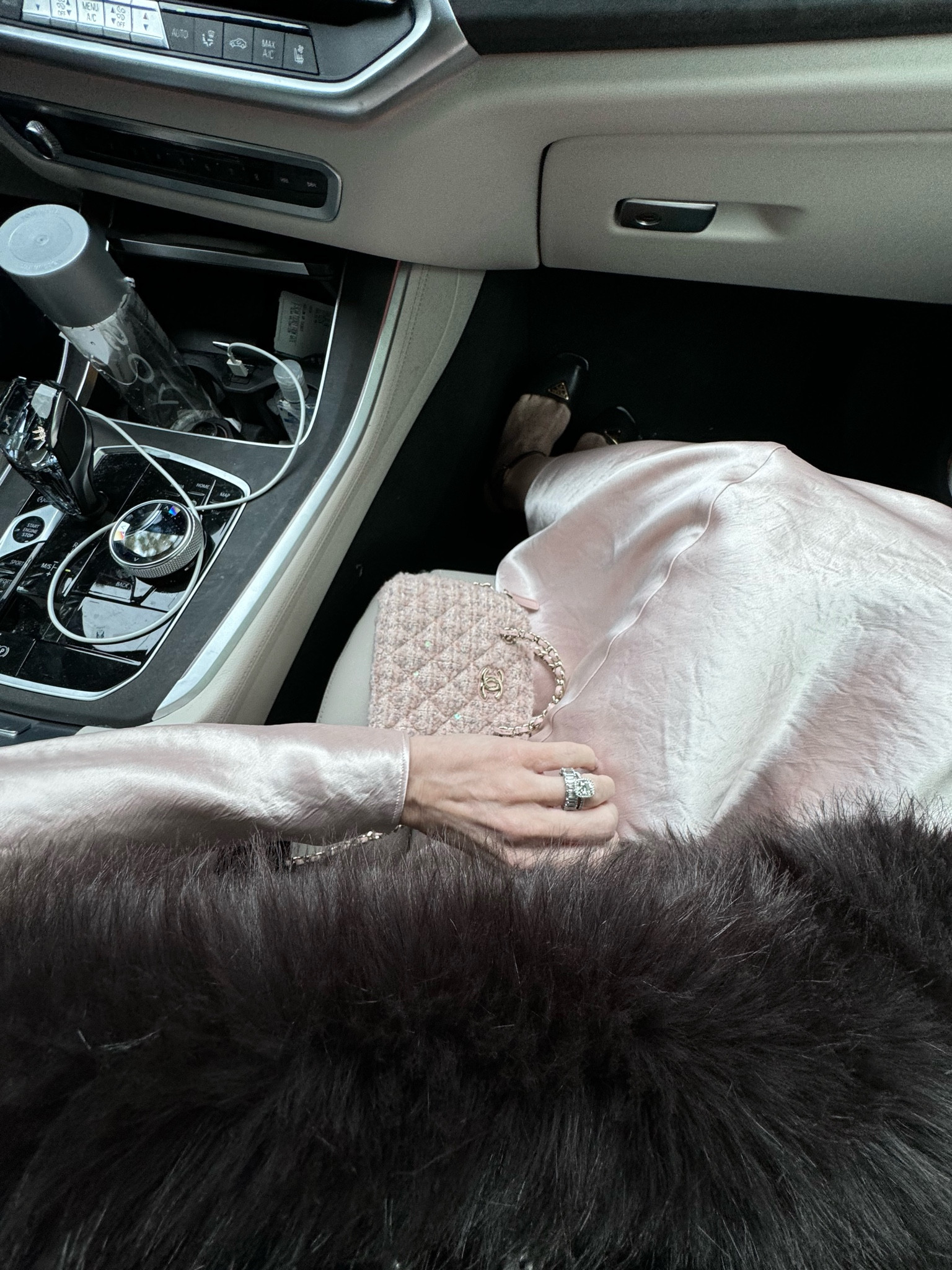 Prettiest pink dress! Easy silk bias dress. 