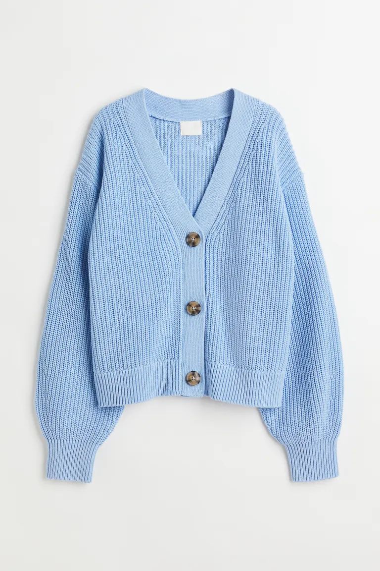 Rib-knit Cardigan | H&M (US + CA)