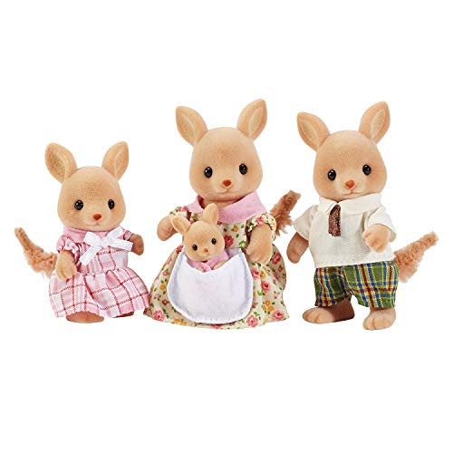 Calico Critters, Hopper Kangaroo Family, Dolls, Dollhouse Figures, Collectible Toys | Amazon (US)