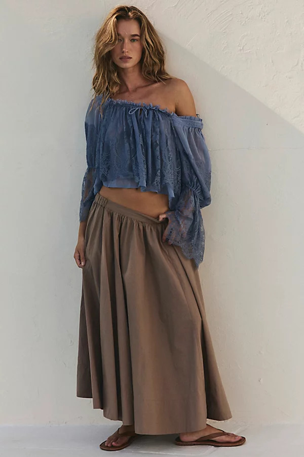 Lowen Midi Skirt | Free People (Global - UK&FR Excluded)