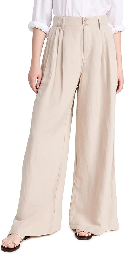 Madewell Women's Pleated Superwide-Leg Pants | Amazon (US)