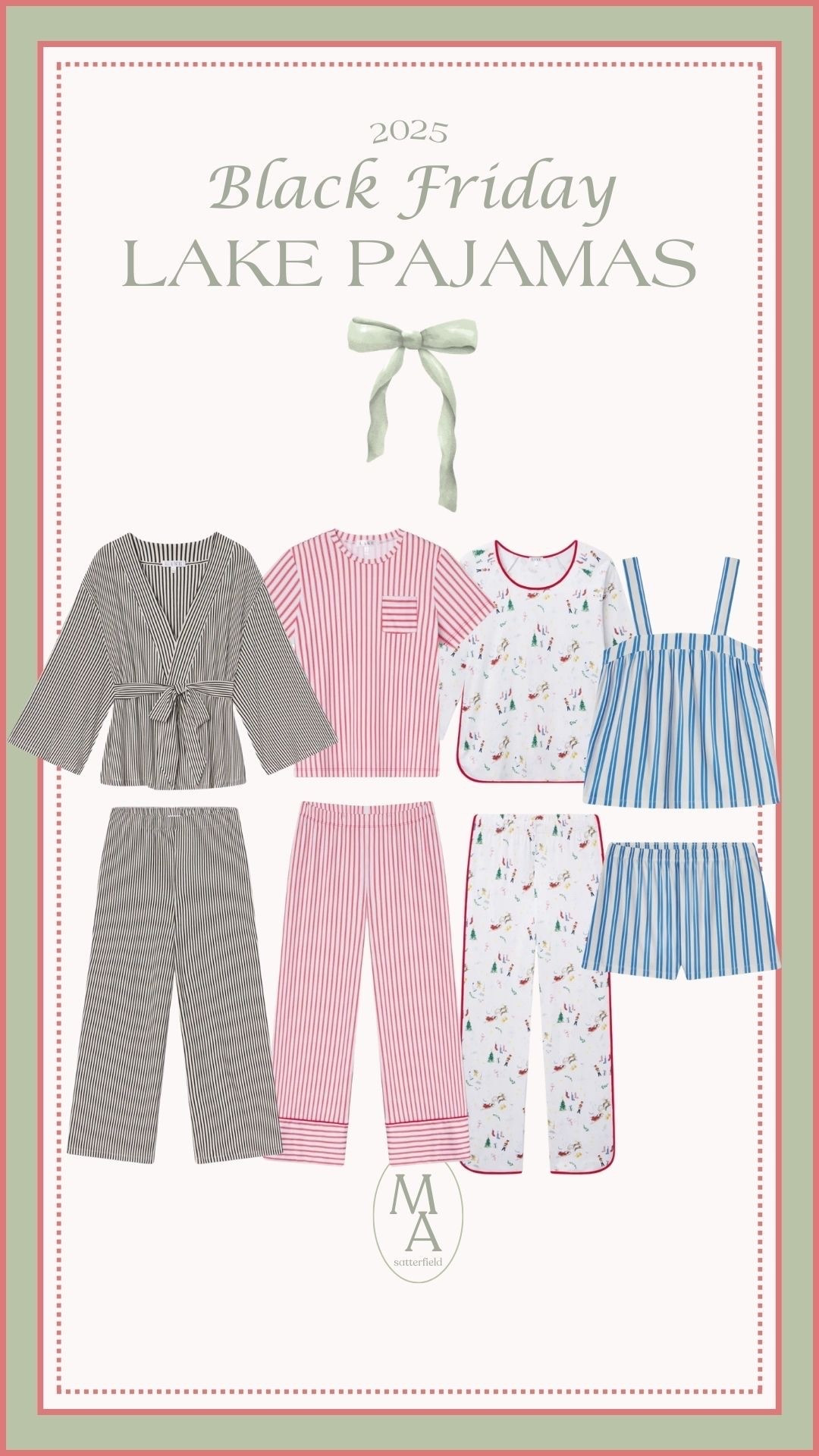 Everything is 25% off on Lake Pajamas website this weekend for Black Friday sale!! ‼️

#LTKHoliday #LTKCyberWeek #LTKGiftGuide