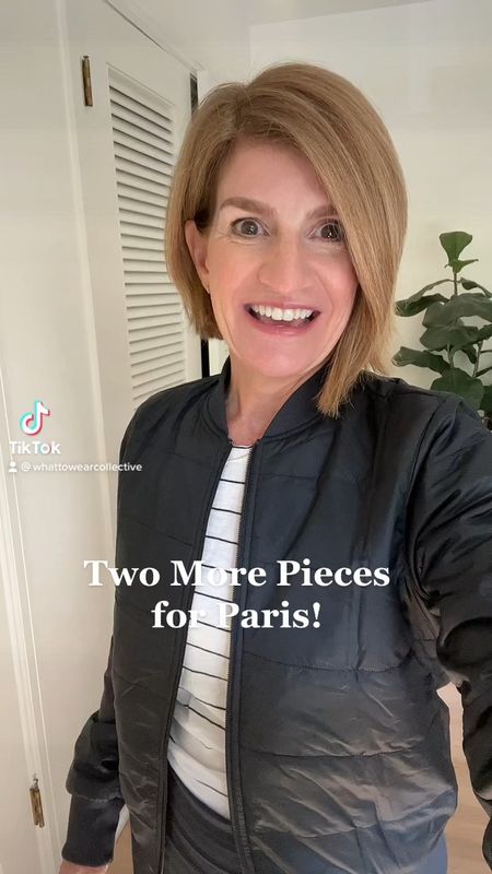 Wearing sz 4 in the jkt and sx xs in pants. #packingforparis

#LTKeurope #LTKstyletip #LTKtravel