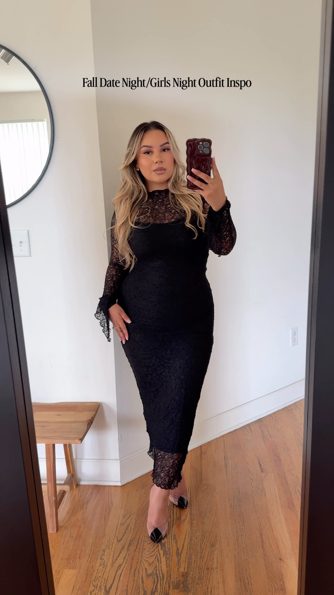 A Night Out✨ sizing ⬇️ 

Black Dress: L 
Olive Green Blazer: L 
Jeans: All size 31 
Burgundy pants: 12 (could’ve got a 10 these are TTS with some stretch) 
Black Blazer: L 
Denim Trench: M 


#LTKStyleTip #LTKSeasonal #LTKMidsize