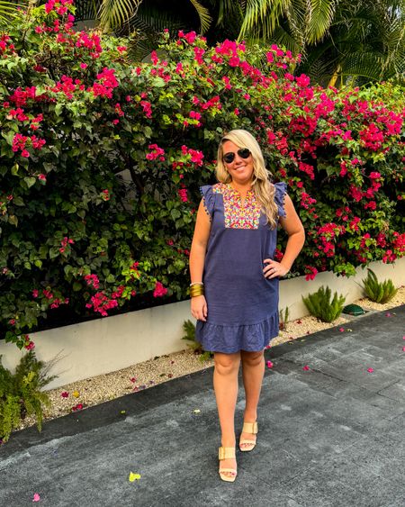 Loving this embroidered Amazon dress and Target raffia heels for vacation! I’m 5’9” and size 12-ish and in the size XL dress (I also own the white and pink). Shoes fit true to size!
.
#ltkover40 #ltktravel #ltkfindsunder50 #ltkfindsunder100 #ltkstyletip #ltkmidsize #ltkseasonal #ltksalealert resort wear dresses, Amazon finds, vacation dress, short dressess

#LTKsalealert #LTKfindsunder50 #LTKSeasonal