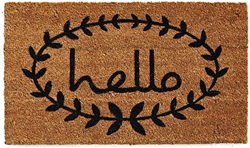 Home & More 121812436 Calico Hello Doormat 2' X 3' | Amazon (US)