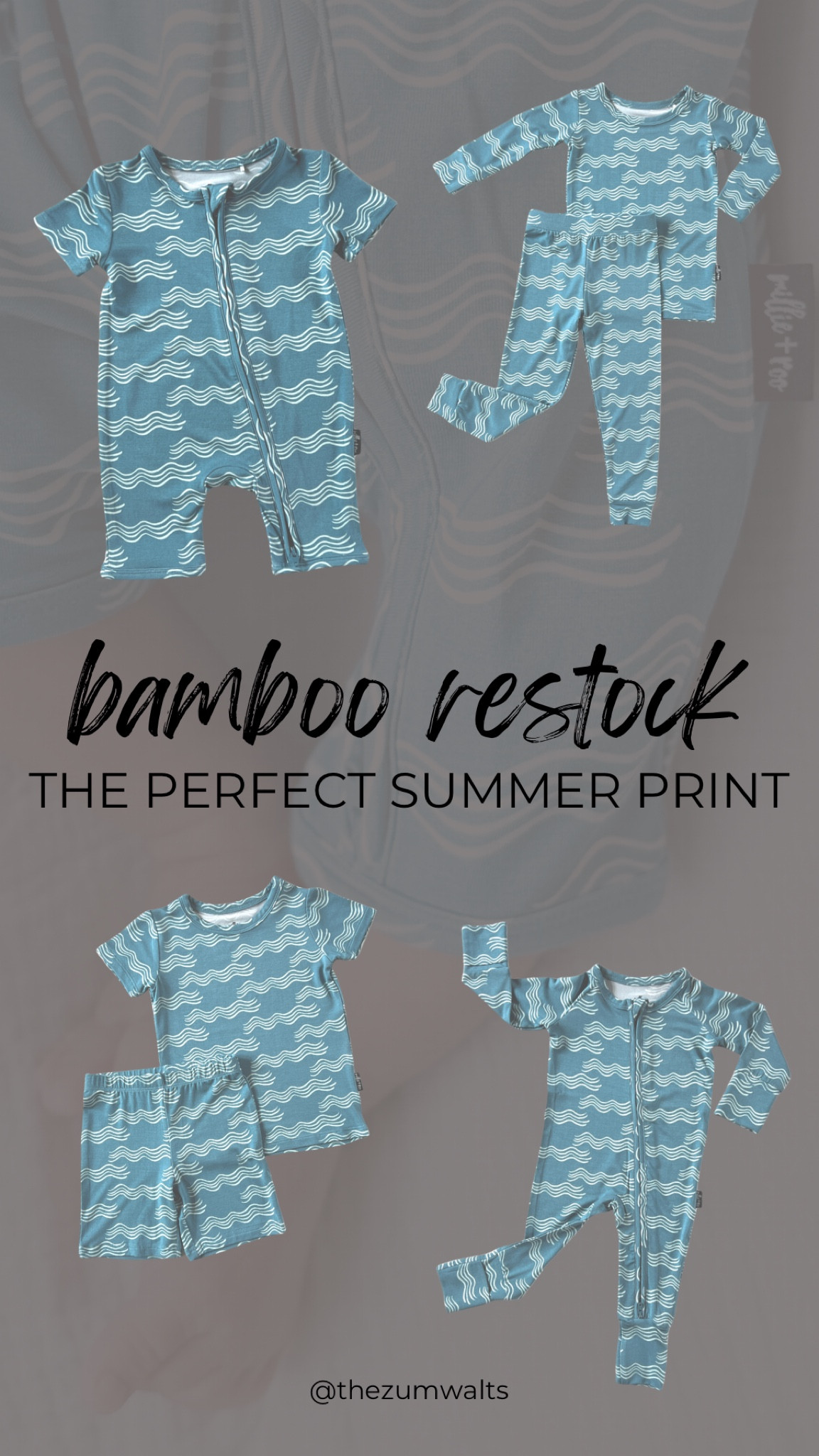 Waves is the PERFECT summery print - especially for our blue-eyed girl. @millieandroo’s #bamboo is high-quality at 240 gsm, so we can confidently buy knowing these pieces are meant to last. 

Shopping the restock?? Use code MADDIE to save site-wide! 



#LTKfamily #LTKkids #LTKfindsunder50