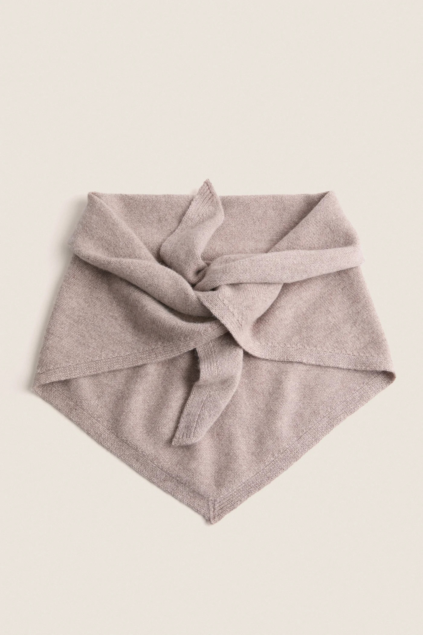 Wheat Cashmere Triangle Scarf | Tuckernuck (US)