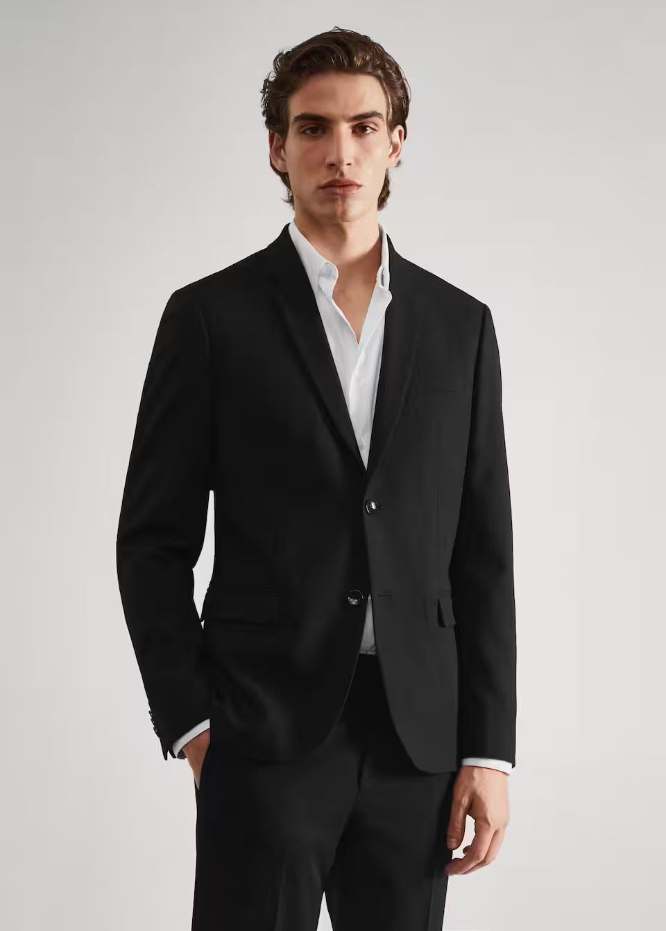 Super slim-fit suit blazer -  Men | Mango Man USA | MANGO (US)