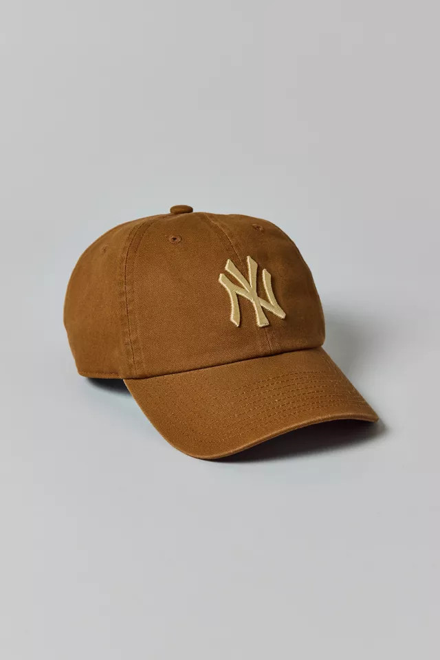 Mitchell & Ness MLB New York Yankees Tonal Logo Dad Hat in Moss, Men's at Urban Outfitters | Urban Outfitters (US and RoW)