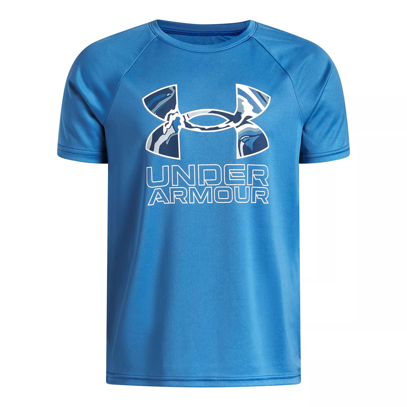 Boys 8-20 Under Armour Hybrid Print Tech Tee in Regular & Husky | Kohl's