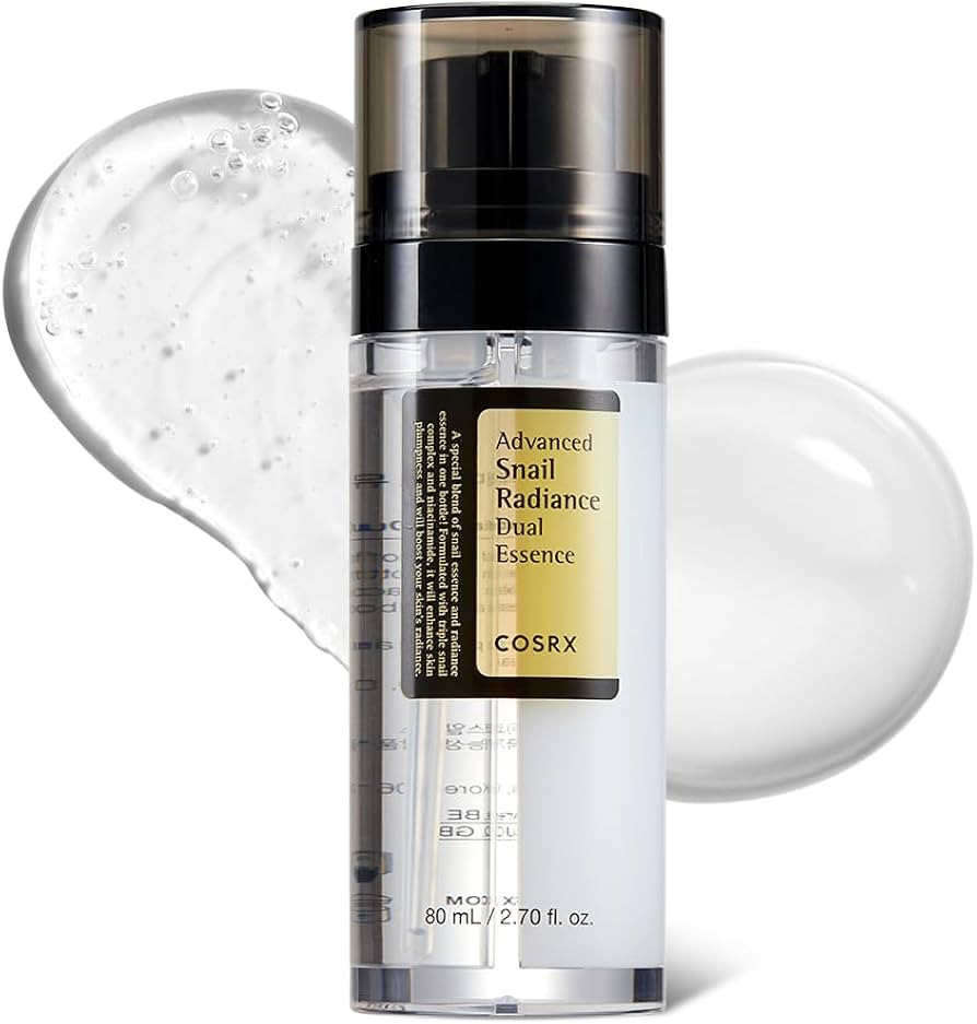 COSRX Niacinamide 5% + Snail Mucin 74% Dual Essence, Anti aging Face Serum for Dull Skin, Hydrati... | Amazon (UK)