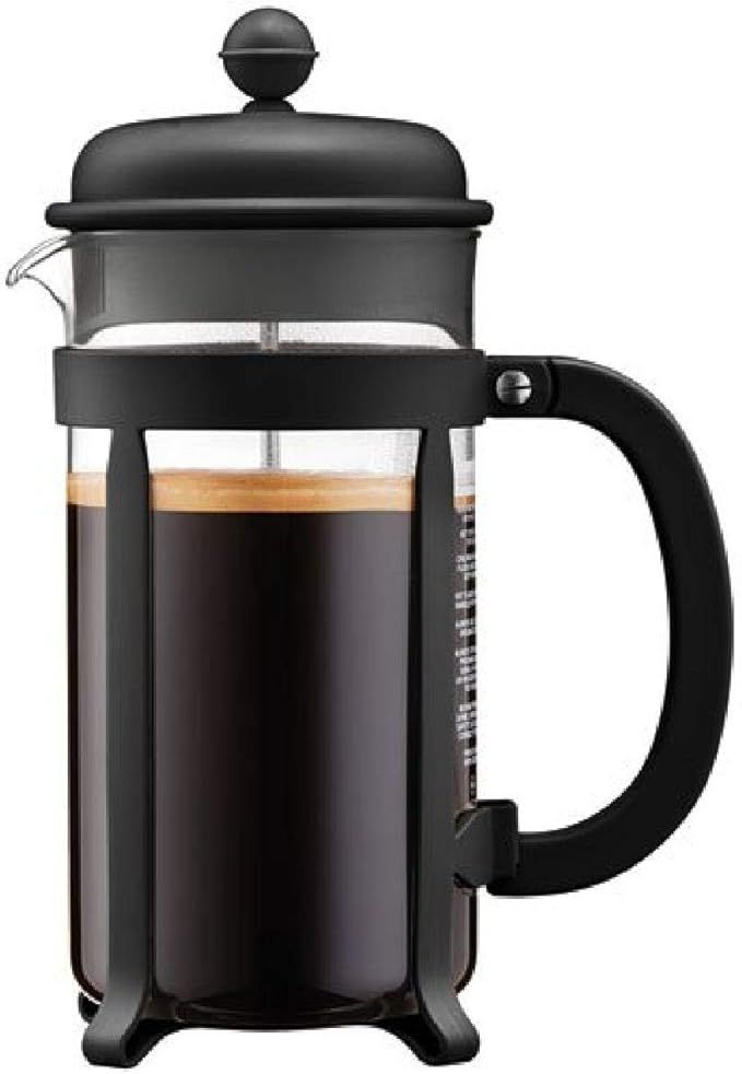 Bodum Java French Press Coffee Maker, 34 Ounce, 1 Liter, (8 Cup), Black | Amazon (US)
