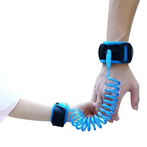 InfantLY Bright Kids Traction Rope Anti Lost Wrist Link , Double tape Toddlers Kids Leashes Babies Wrist Safety Harness Child Walking Harness Rope LeashToddlers Safety Strap (blue) | Amazon (US)