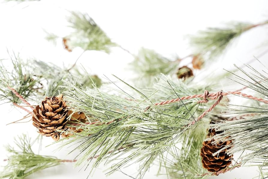 CraftMore Smokey Pine Garland 6 Feet | Amazon (US)