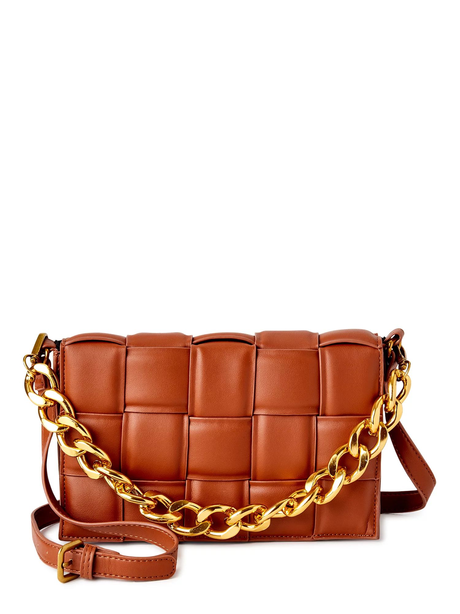 Scoop Woven Crossbody Handbag - Walmart.com | Walmart (US)