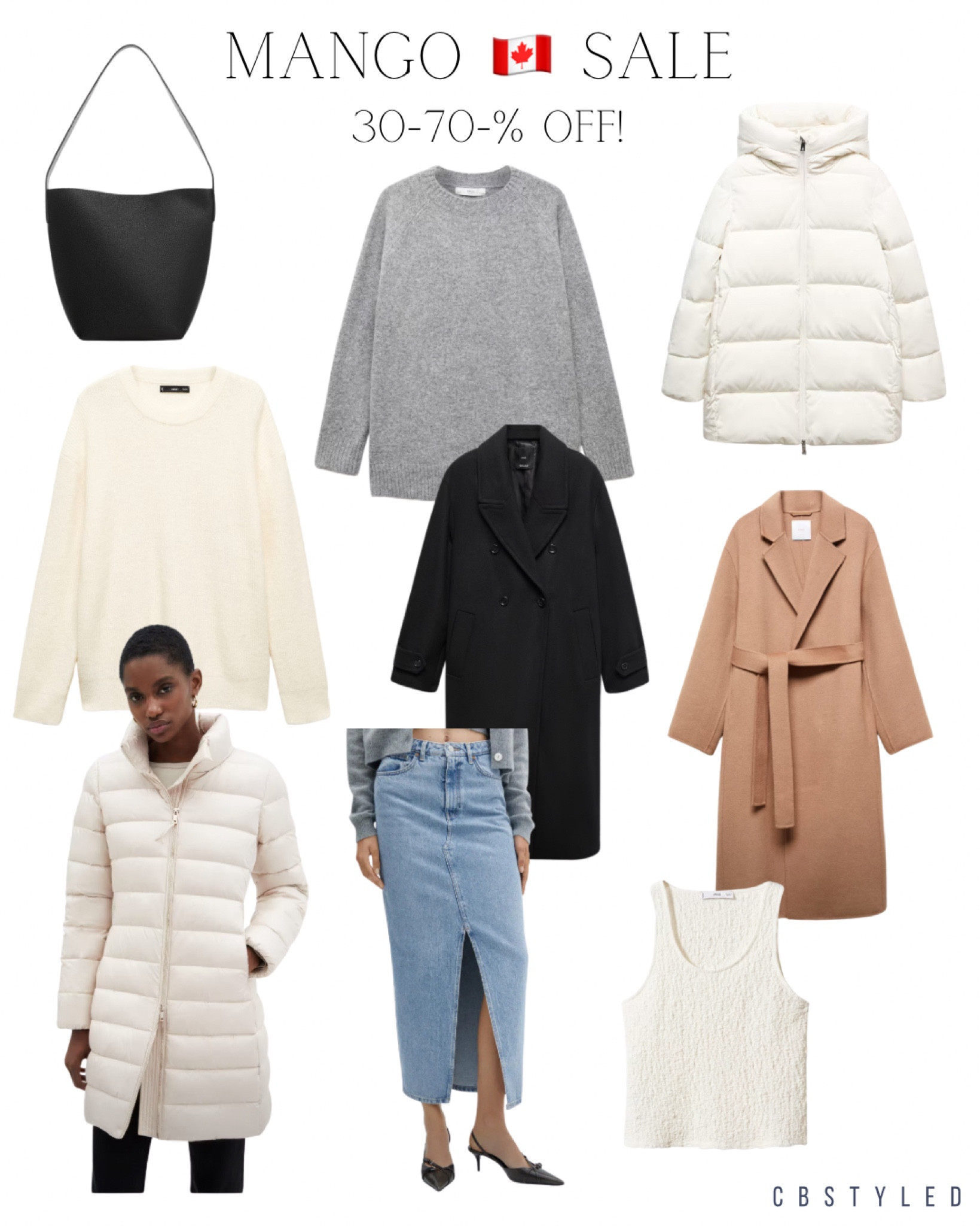 Mango 🇨🇦 sale! 30-70% off winter favorites from Mango. Winter fashion finds from Mango, winter style, winter outfit ideas 

#LTKsalealert #LTKstyletip #LTKSeasonal
